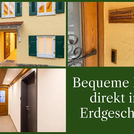 Stadtmauer - Neue Helle Direkt An Der Historischen Stadtmauer