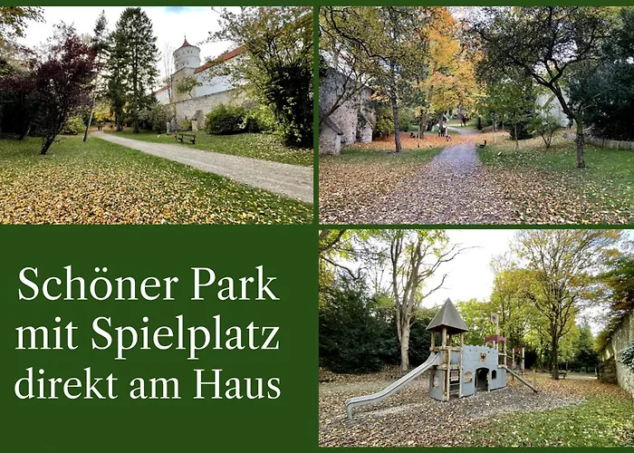 Stadtmauer - Neue Helle Direkt An Der Historischen Stadtmauer Lejlighed Nördlingen