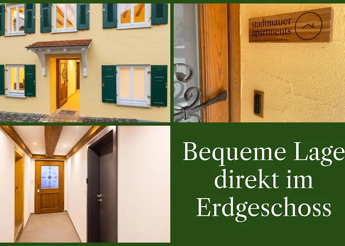 Stadtmauer - Neue Helle Direkt An Der Historischen Stadtmauer